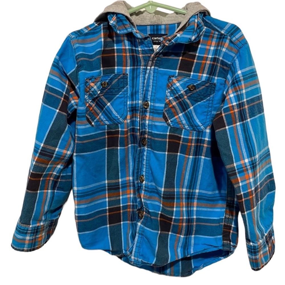 Carter’s button down with hood
